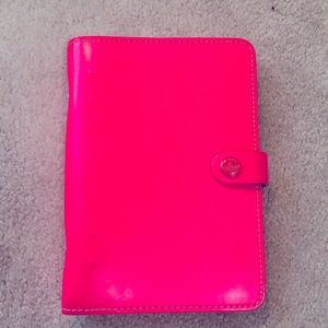 Hot Pink Filofax Planner